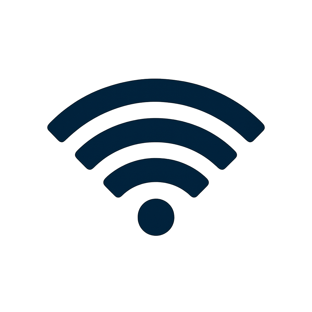 wifi symbol using 002554 color wifi symbol using 002554 color