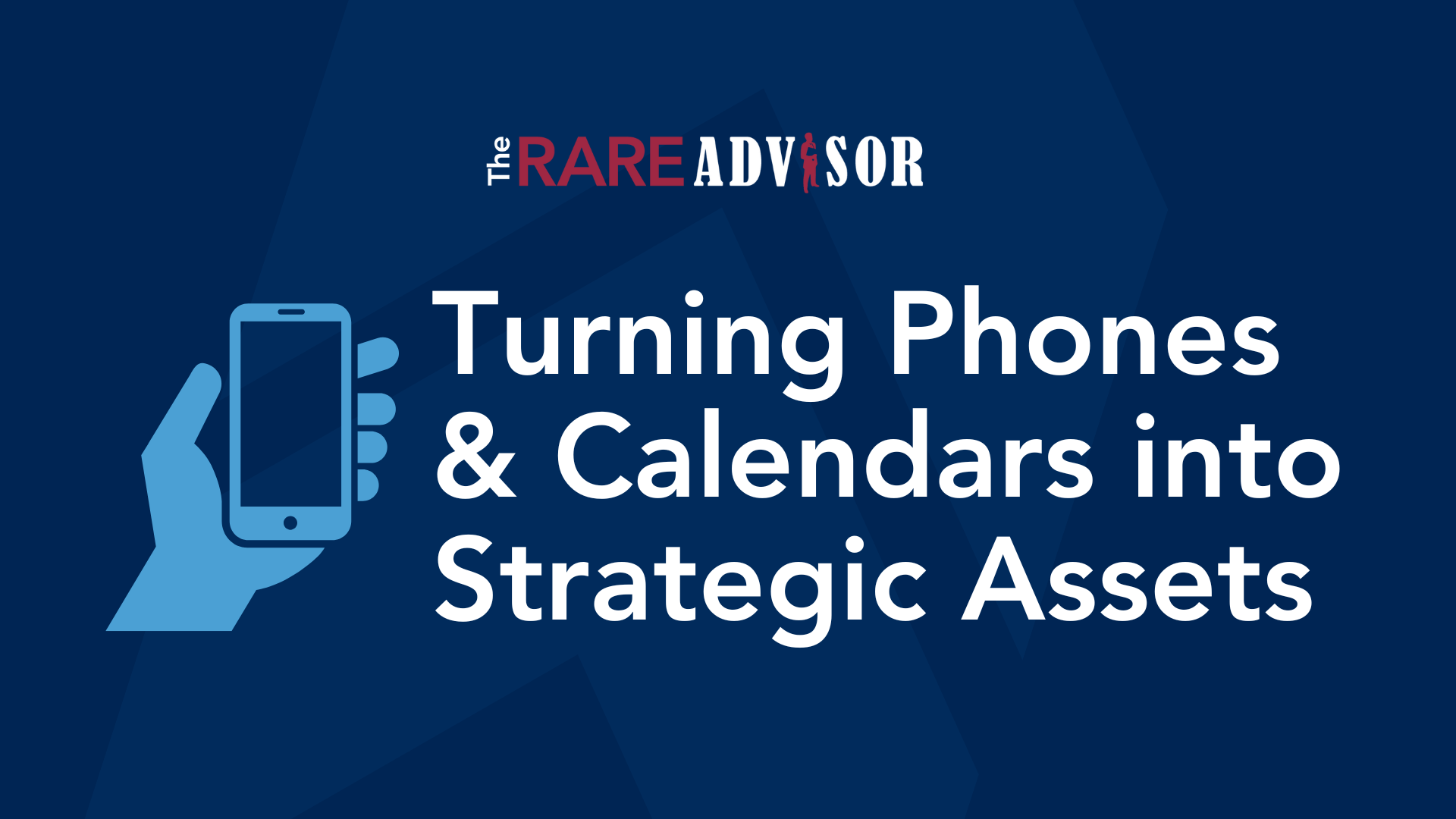 Access by Design: Turning Phones and Calendars into Strategic Assets