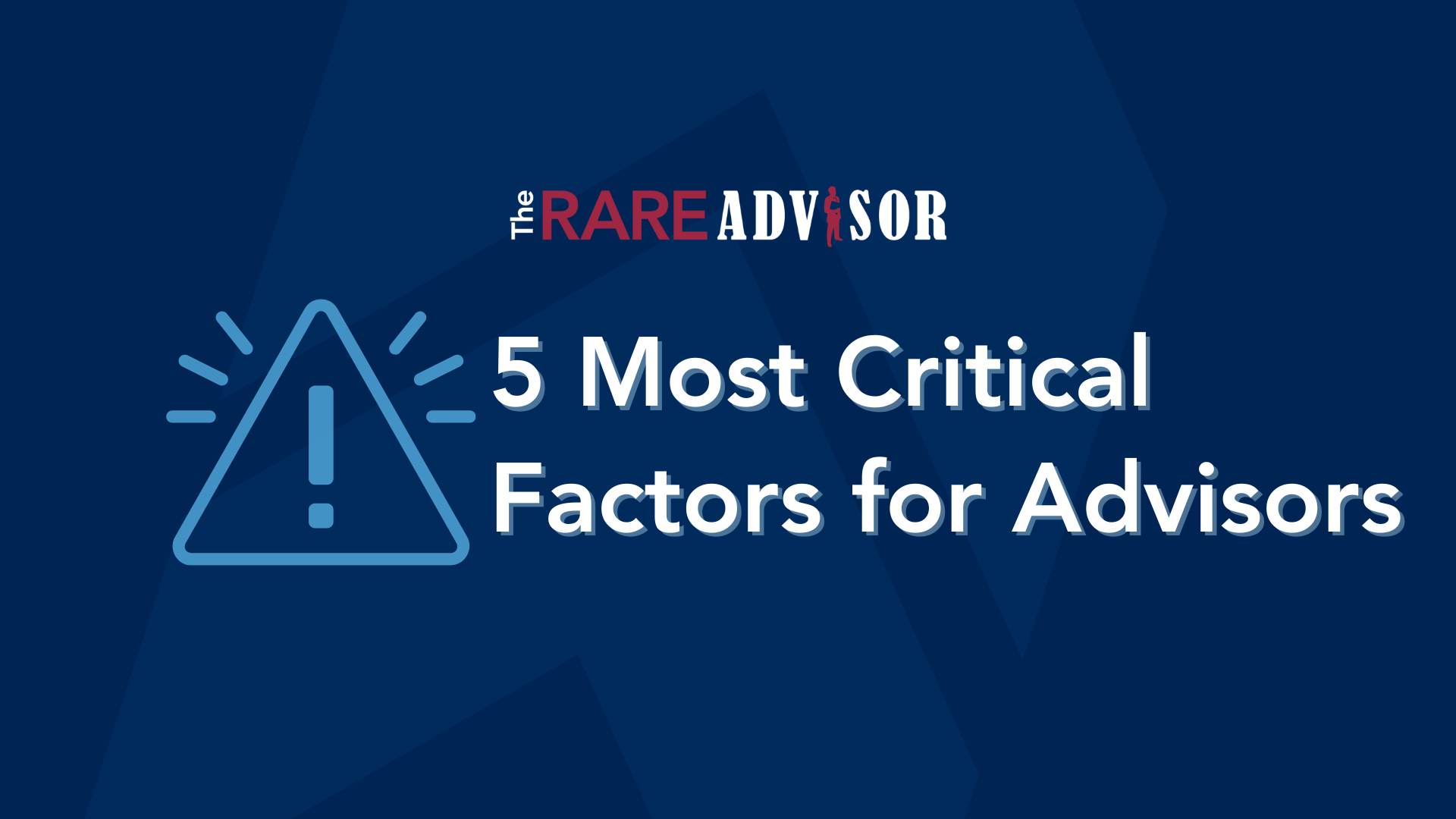 Evaluating Your Affiliation: The 5 Most Critical Factors for Advisors