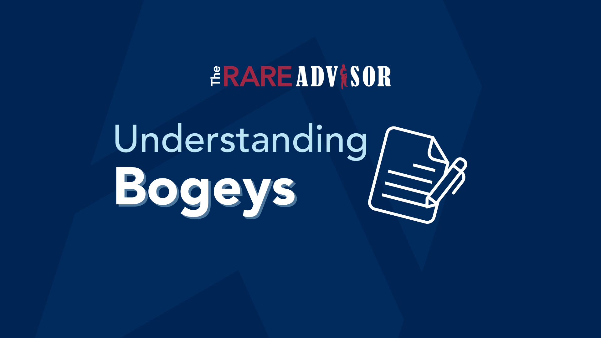The RARE Advisor: Understanding M&A Bogeys
